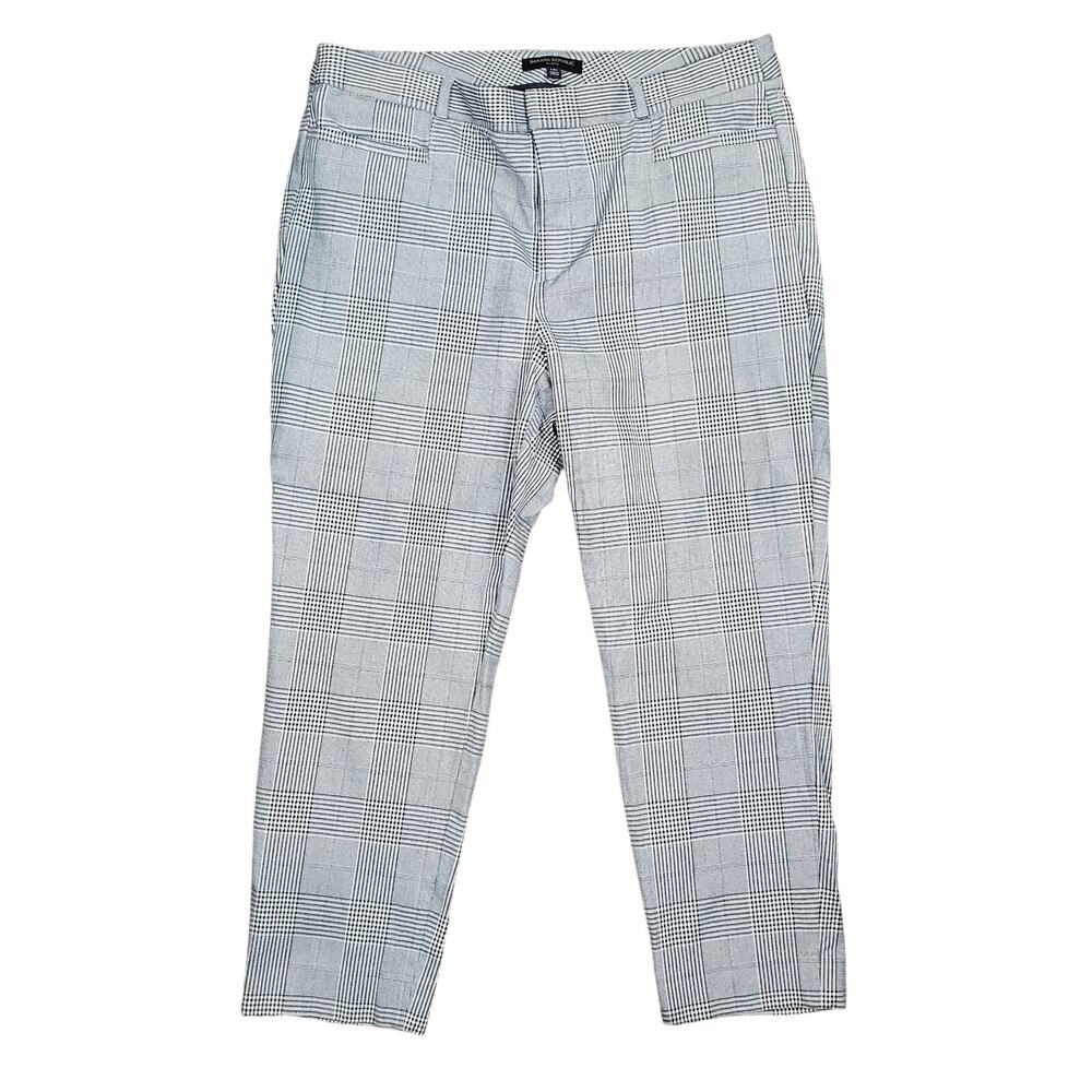 ✨ Banana Republic Sloan Plaid Trouser Pants 14S